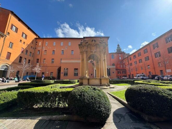 Bologna Small Group Walking Tour With Archiginnasio - Tour Itinerary