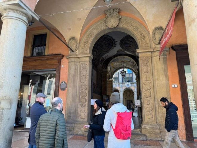 Bologna Small Group Walking Tour With Archiginnasio - Meeting Point Details