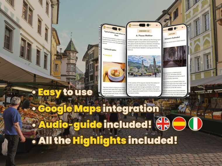 Bolzano: Digital Guide Made With a Local for Your Tour - Immerse Yourself in Local Anecdotes and Curiosities