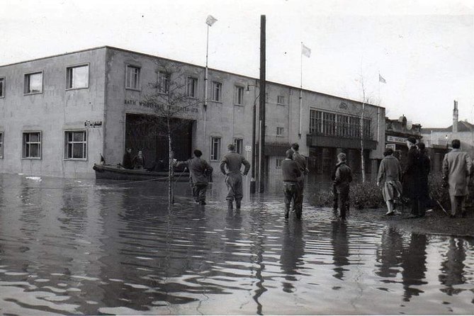 BOMBING of BATH - Walking Tour of the BAEDEKER RAIDS (1942) - Photos of City Damage