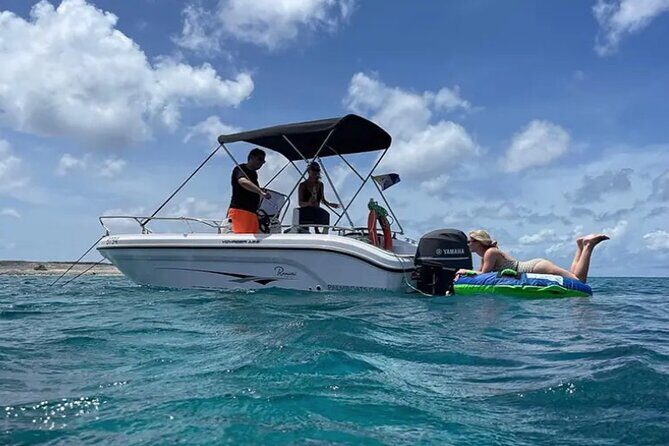 Bonaire Full Day Boat Rental Voyager 19 - The Experience on Board
