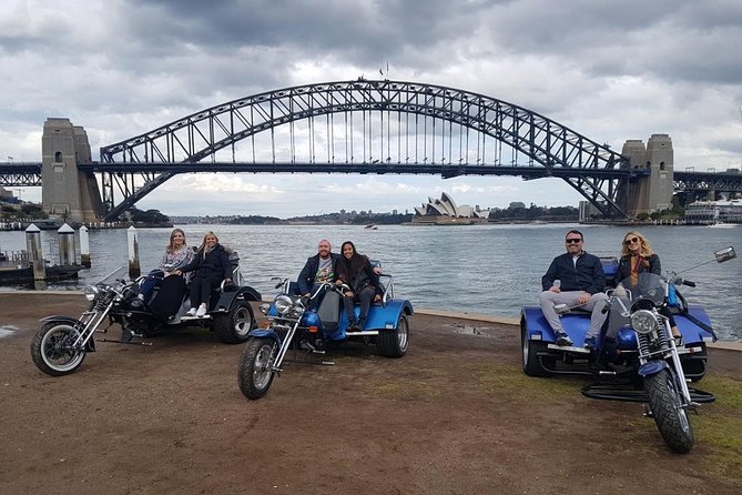 Bondi & Sydney Sights Trike Tour 1.5hrs - Pickup and Start Time