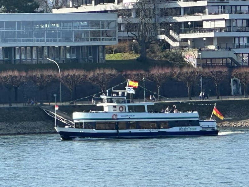 Bonn: Winter tour by boat with mulled wine - A Scenic Winter Ride Along the Rhine