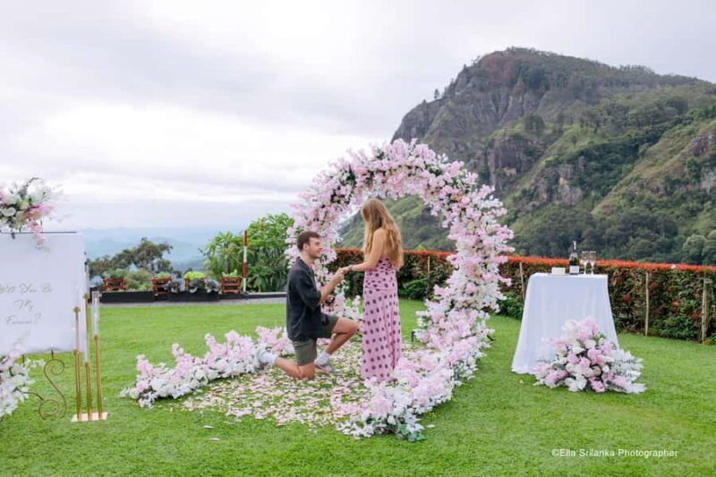 Book Your Dream Marriage Proposal Photoshoot- Ella SriLanka - Good To Know  