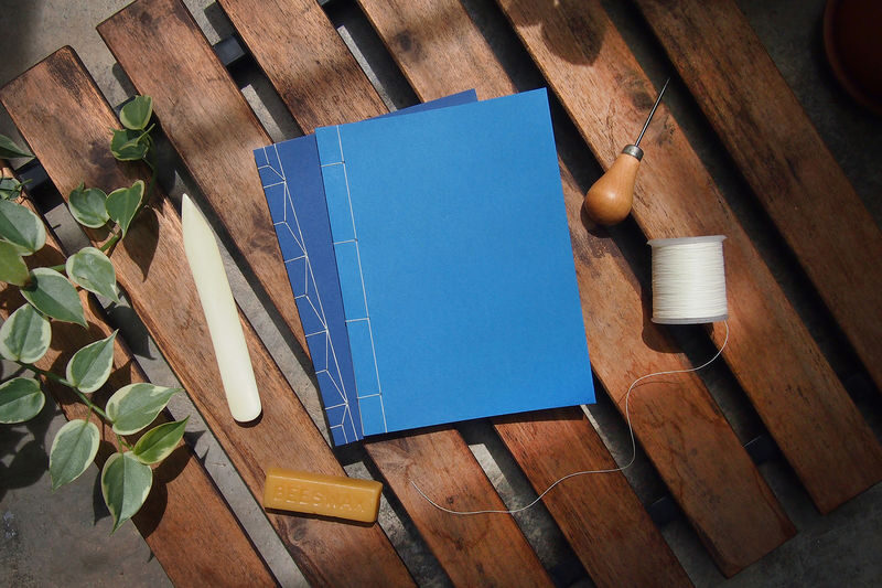 Bookbinding Workshops by Based Book Arts - Start with paper, thread, and a clear plan