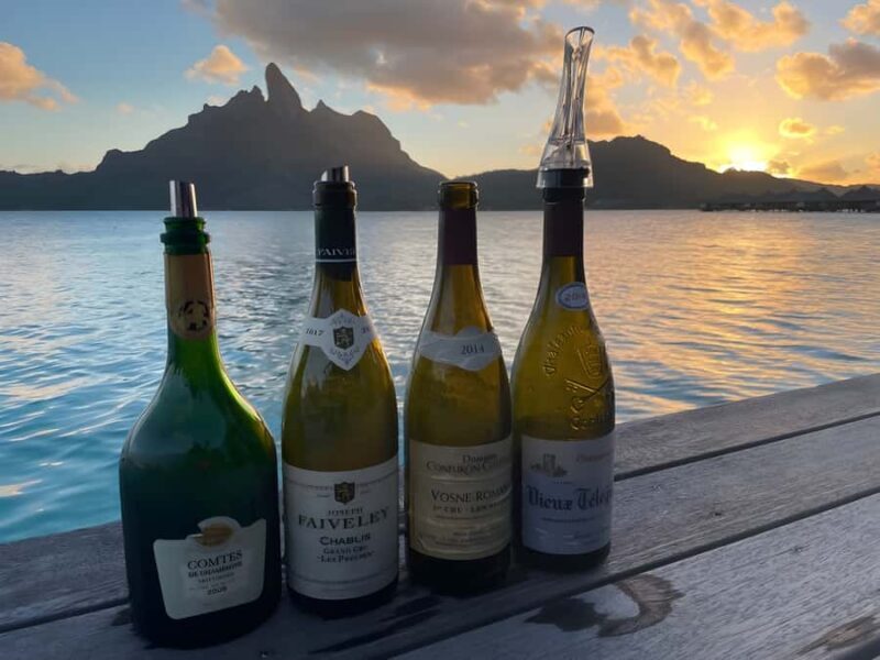 Bora Bora: French Wine Tasting Experience - Good To Know