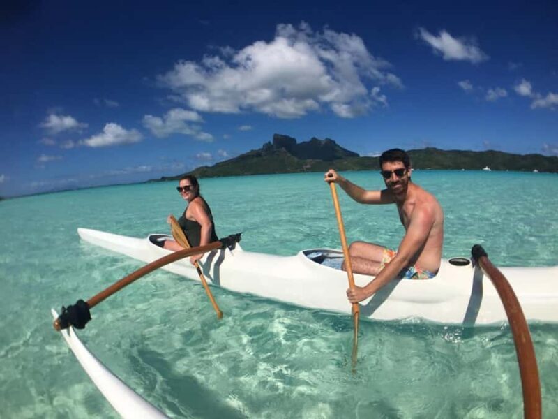 Bora Bora: Full Day in a Traditional Canoe in the Lagoon - Snorkeling with Rays and Sharks  