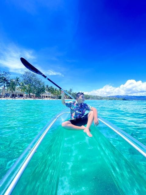 Boracay - Crystal Kayak Phot-Op Experience - Activity Experience