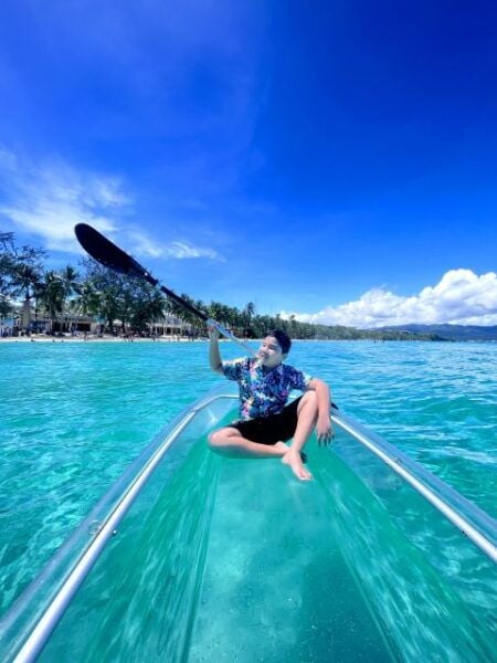 Boracay - Crystal Kayak Phot-Op Experience - Getting There