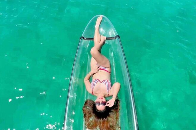 Boracay: Crystal Kayak Photo-op Experience - Inclusions