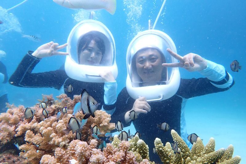 Boracay Helmet Dive Experience - Safety, pressure, and the limits of the helmet