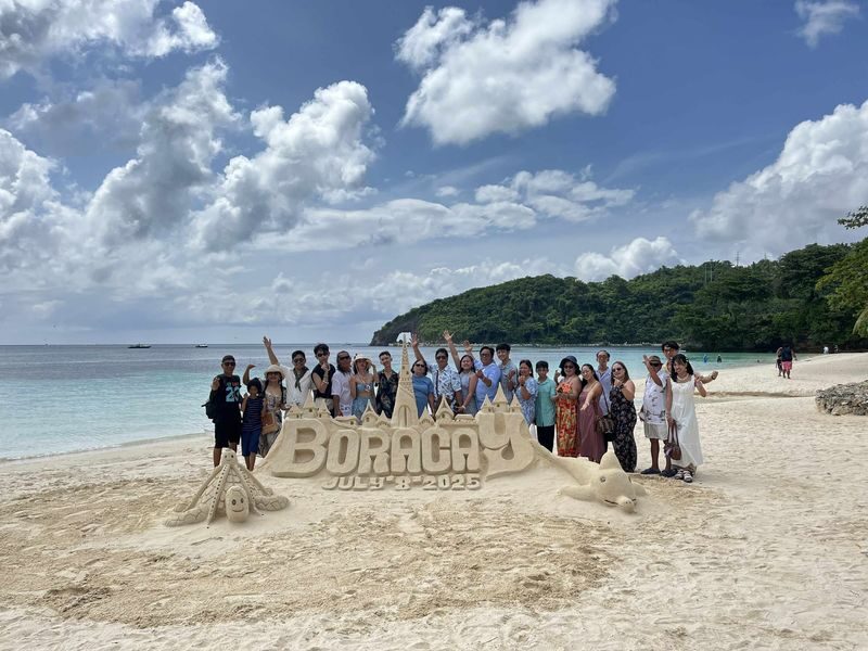 Boracay Land Tour - A cool drink and a practical pause