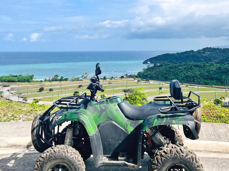 Boracay Newcoast ATV Ride - Getting to the right meeting point