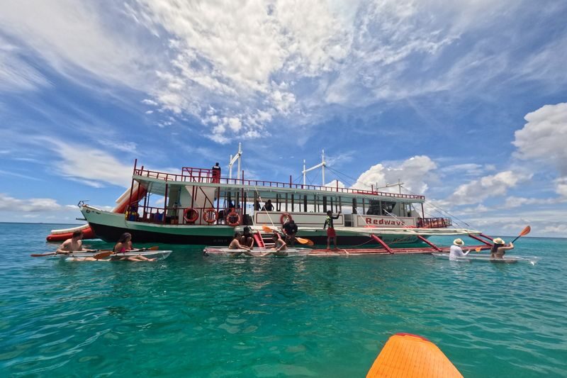 Boracay Red Wave Cruise and Island Hopping - A two-hour cruise with room for play