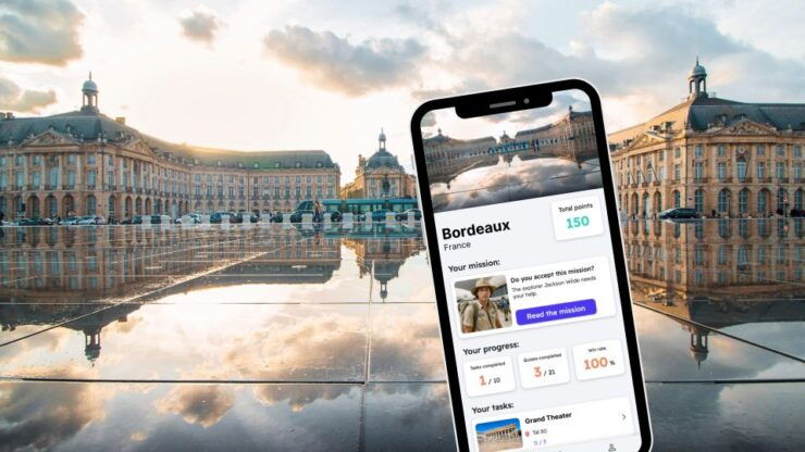 Bordeaux: City Exploration Game and Tour on Your Phone - Reservation and Directions