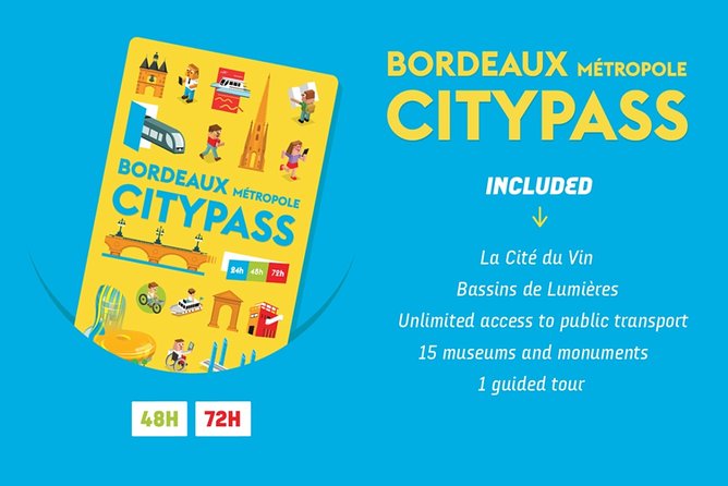 Bordeaux City Pass With Cite Du Vin Entry and Transport Ticket - The Sum Up