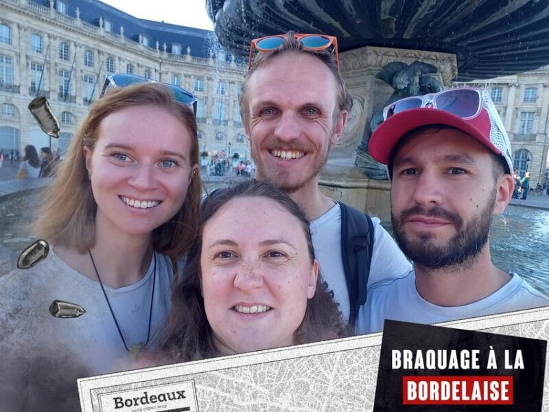 Bordeaux: Outdoor Escape Game - Heist in Bordeaux - Game Concept