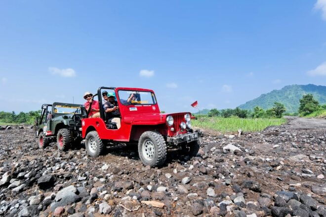 Borobudur Climb Up, Merapi Jeep & Prambanan With Entry Fees - Mount Merapi Jeep Adventure