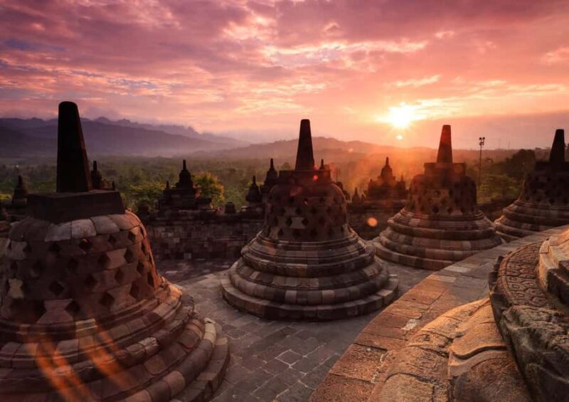 Borobudur Tour : guarantees climb up top of temple structure - FAQs