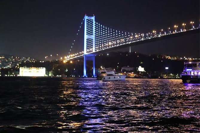 Bosphorus Dinner And Show Cruise With Unlimited Non Alcoholic Drinks - Mesmerizing Bosphorus River at Night