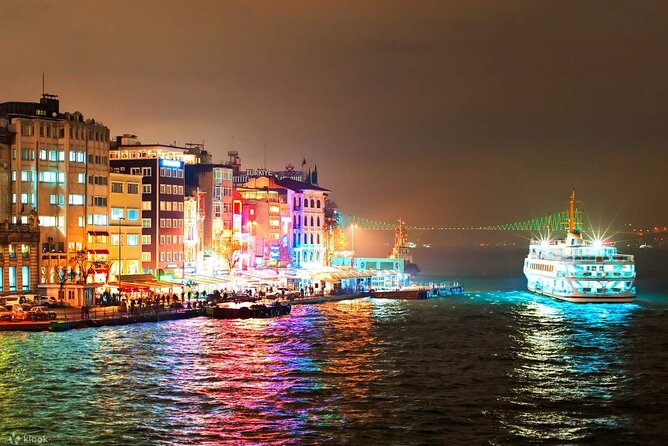 Bosphorus Dinner Cruise With Transfers and Live Entertainment - Inclusions and Exclusions