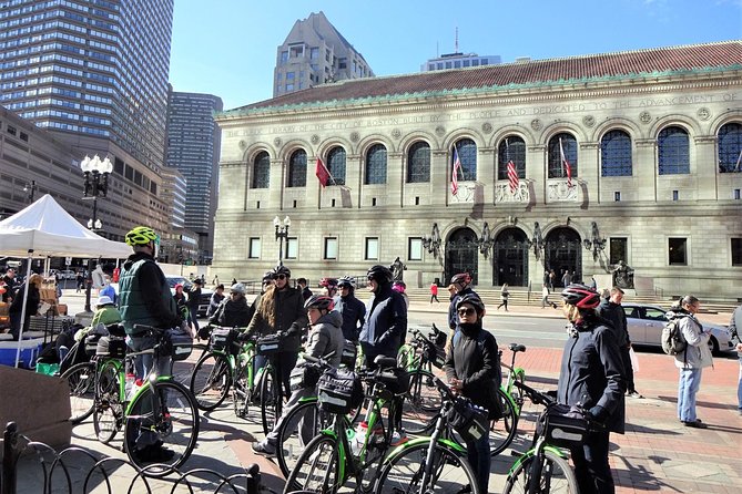 Boston Bike Tour With Guide, Including North End, Copley Sq. - Directions