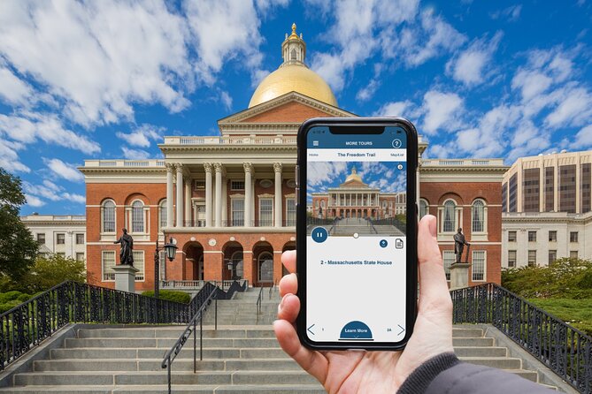 Boston Freedom Trail Self Guided Walking Trivia Tour With GPS and Audio - Meeting and Pickup