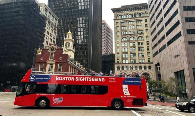 Boston: Hop-On Hop-Off Double-Decker Bus Sightseeing Tour - An Overview of the Experience