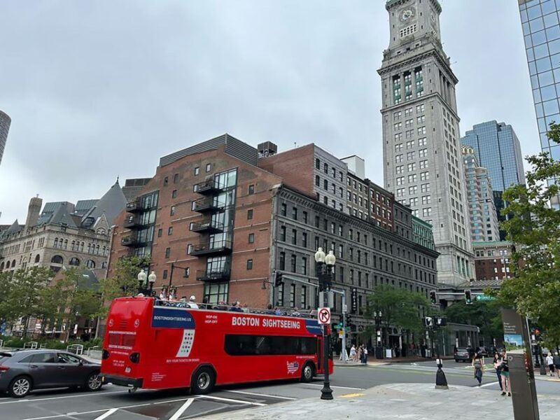 Boston: Hop-On Hop-Off Double-Decker Bus Sightseeing Tour - Practical Tips for Your Tour