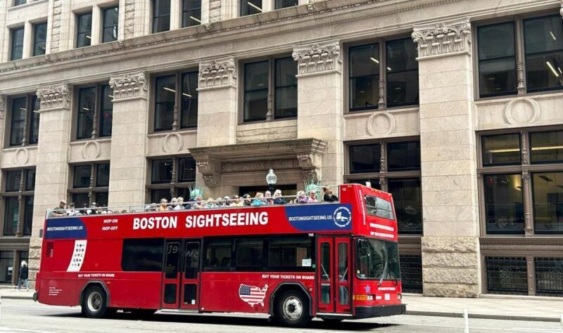 Boston: Hop-On Hop-Off Double-Decker Bus Sightseeing Tour - Limitations and Considerations