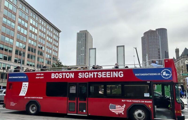 Boston Sightseeing: Single Ride Pass With Double-Decker Bus - The Sum Up