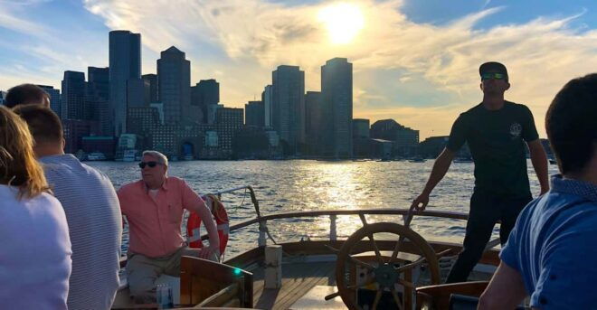 Boston: Sunset Tall Ship Harbor Cruise - Experience Highlights