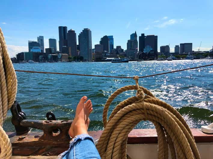 Boston: Tall Ship Harbor Sail With Weekend Brunch Option - Onboard Experience