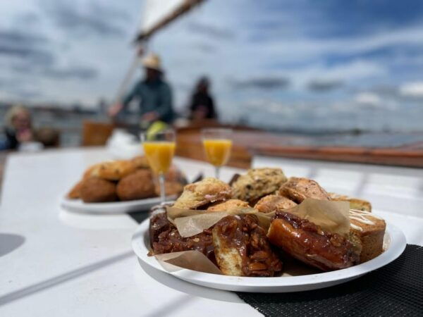 Boston: Weekend Mimosas and Brunch Sail on Boston Harbor - Setting Sail on a Tall Ship