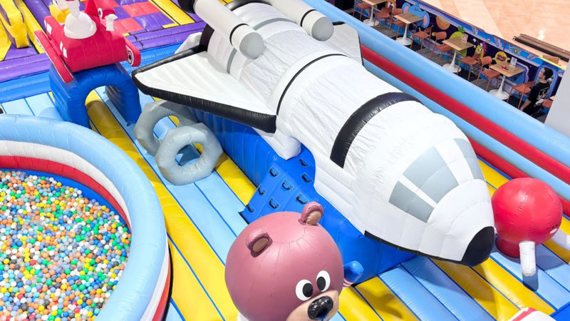 Bouncetopia Ticket at Central Hatyai - Slides, obstacles and the ball pit