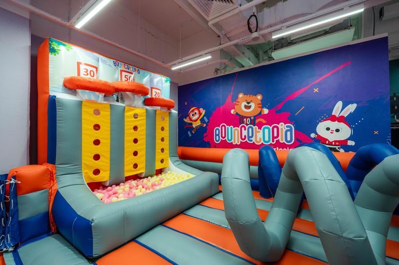 Bouncetopia Ticket at Toppen Shopping Centre Malaysia - A sports playground, not a guided attraction