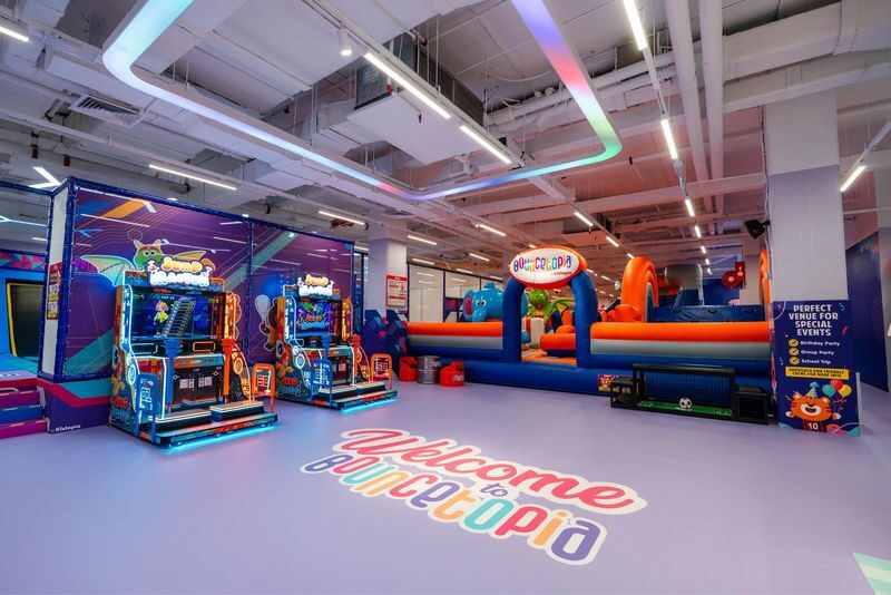Bouncetopia Ticket at Toppen Shopping Centre Malaysia - Cleanliness, comfort and the parent’s role