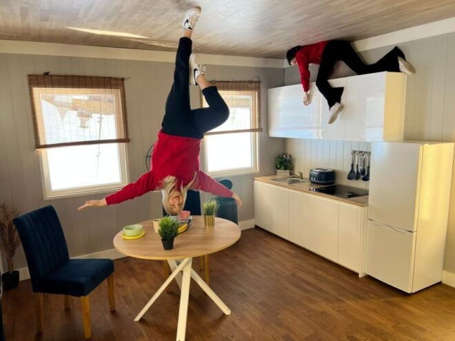 Bournemouth: Upside Down House Entry Ticket - Unique Photo Experience