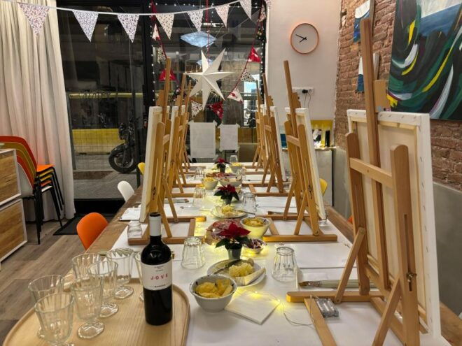 Boutique Paint and Wine Workshop - Experience Highlights