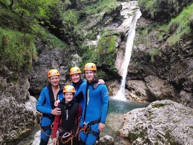 Bovec: Canyoning in the Natural Aqua Park Sušec - Guidance and Support