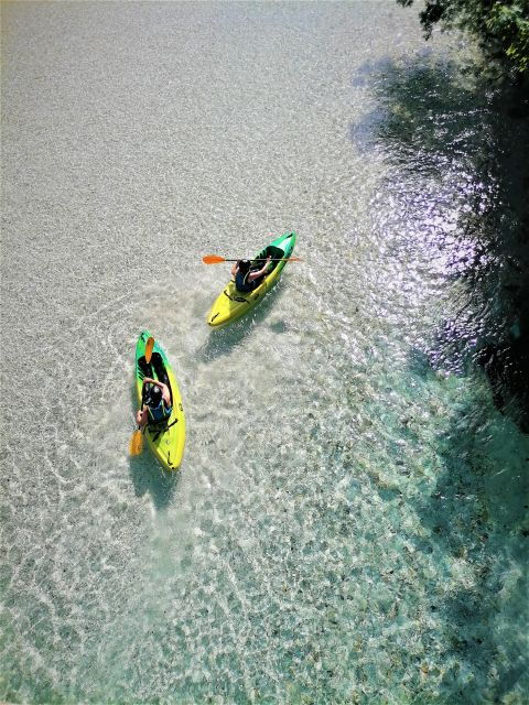 Bovec: Iconic Sit-on-Top Kayak Tour on Soa River +FREEphoto - FAQ