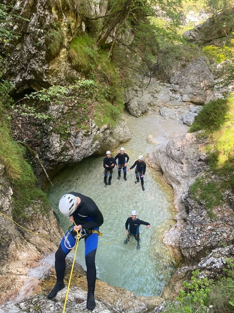Bovec: Medium Difficulty Canyoning Tour in Fratarica + Photo - Itinerary