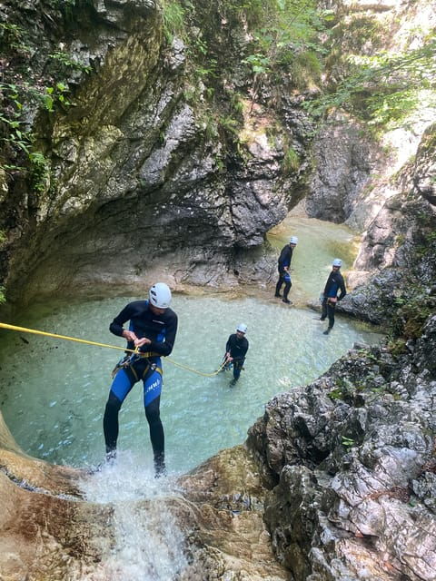 Bovec: Medium Difficulty Canyoning Tour in Fratarica + Photo - What to Expect