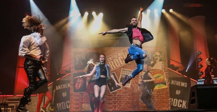 Branson: Anthems of Rock Show Ticket - Show Duration and Highlights