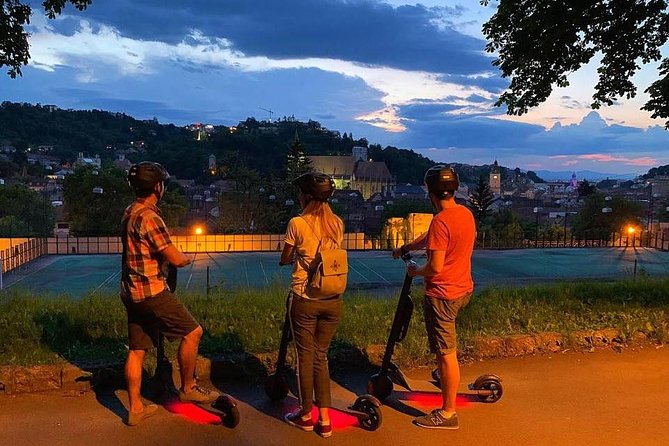 Brasov Old Town Guided Tour With Electric Scooters - Tour Highlights