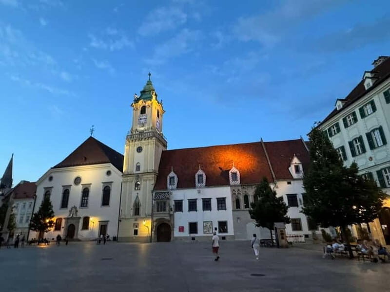Bratislava: Guided Walking Tour at Night with Old Town - Why This Tour Works Well