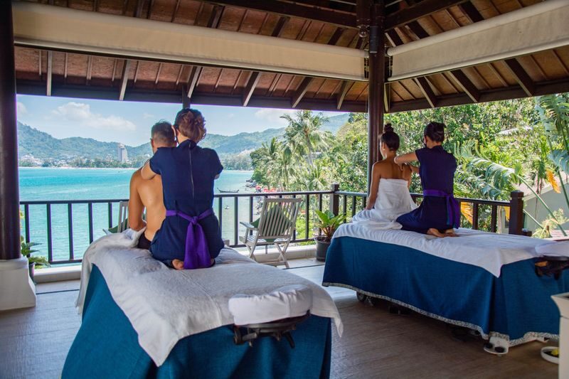 Breeze Spa Experience at Amari Hotel in Phuket - The hillside setting is part of the treatment