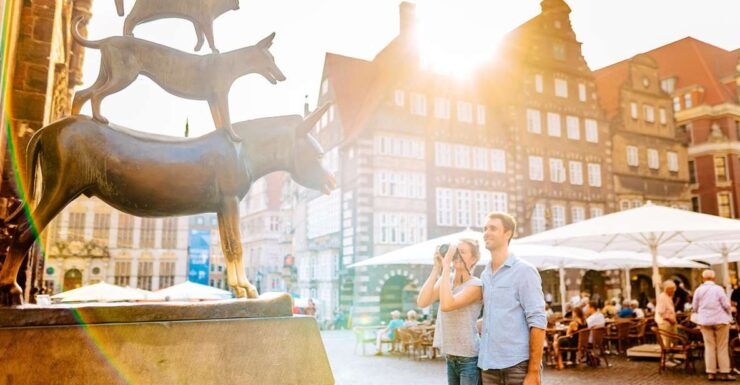 Bremen: Guided Tour of City Center - St. Petri Cathedral and Bremen Town Musicians
