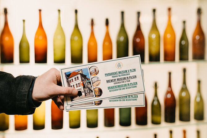 Brewery Museum Entrance Including a Glass of Beer - Operated by