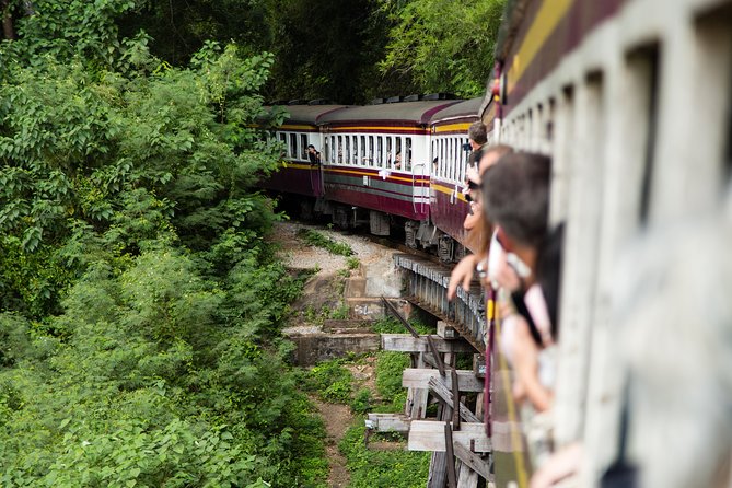 Bridge on the River Kwai and Thailand-Burma Railway Tour - Train Ride Experience